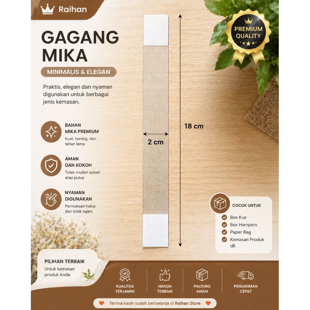 Wobbler Promosi/Gagang Promosi/100 pcs