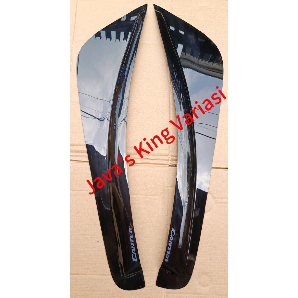 Talang air Canter model kupu kupu lebar