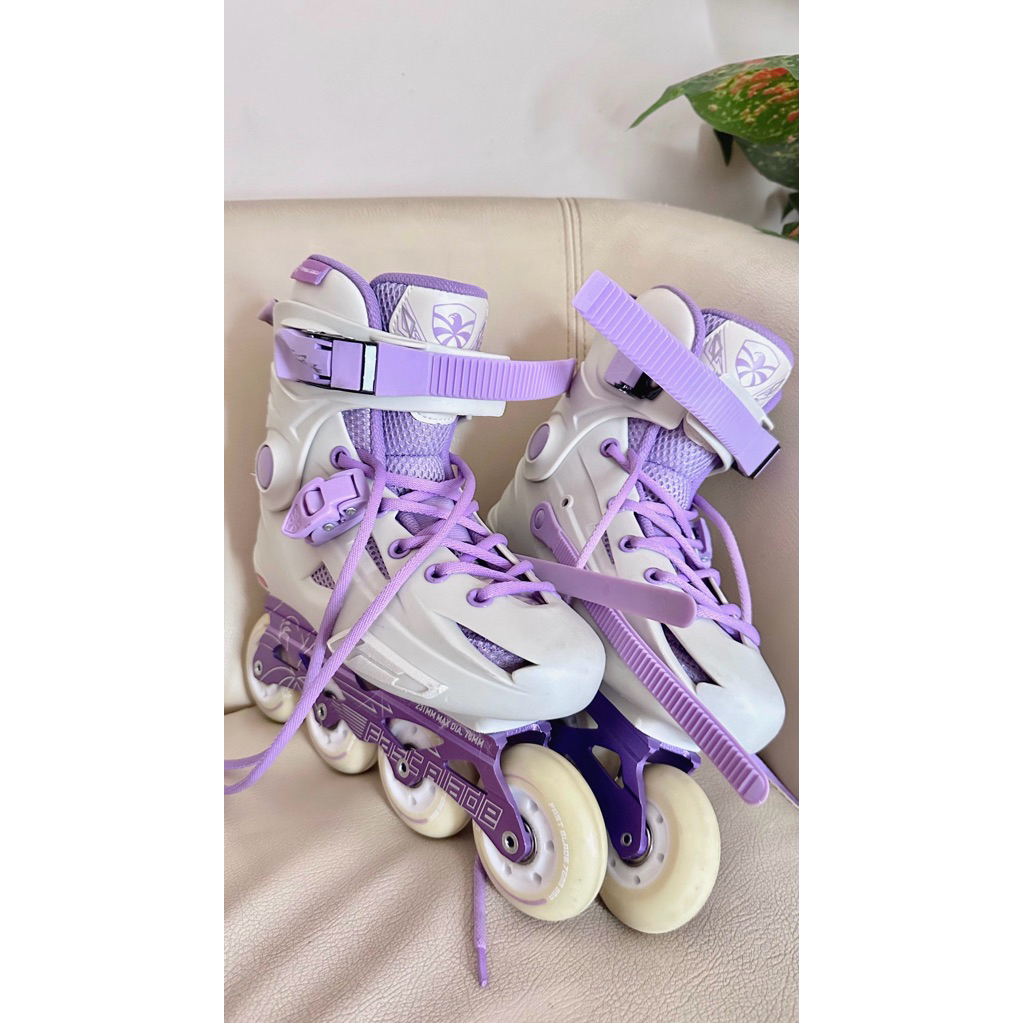 Sepatu Roda Inline Skate Flying Eagle Fast Blade Purple/Ungu