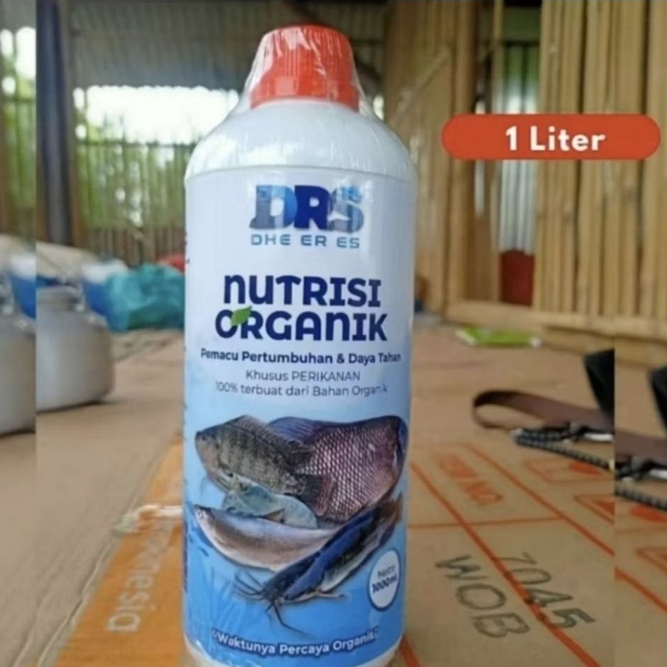 NUTRISI ORGANIK ( NUTOR ) - DRS ORIGINAL, Nutrisi ikan organik DRS 1 Liter