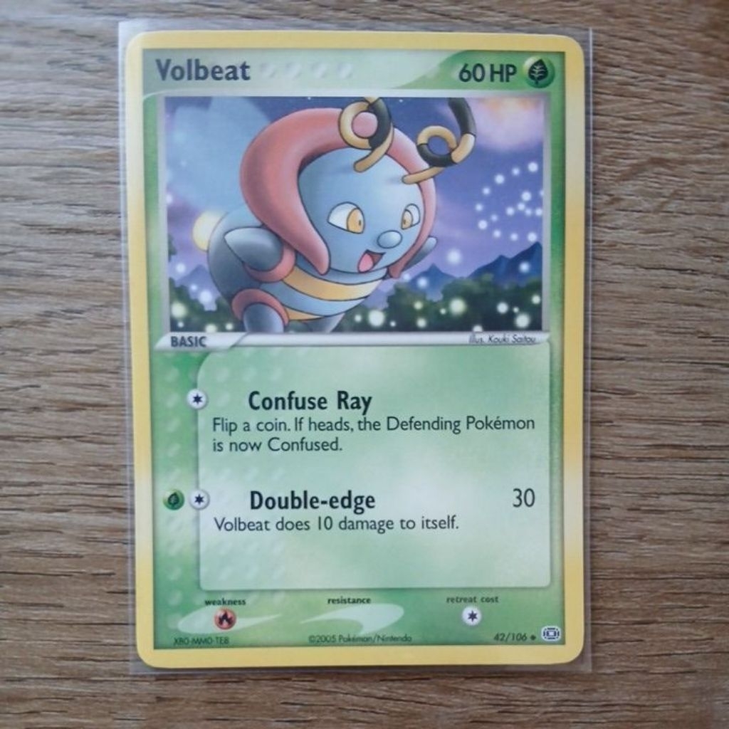 POKEMON VOLBEAT EMERALD NON FOIL SINGLES