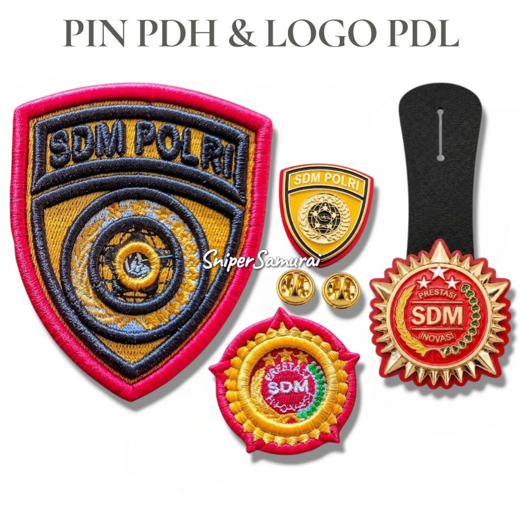PIN SDM POLRI & LOGO PDL SDM POLRI - SDM POLRI