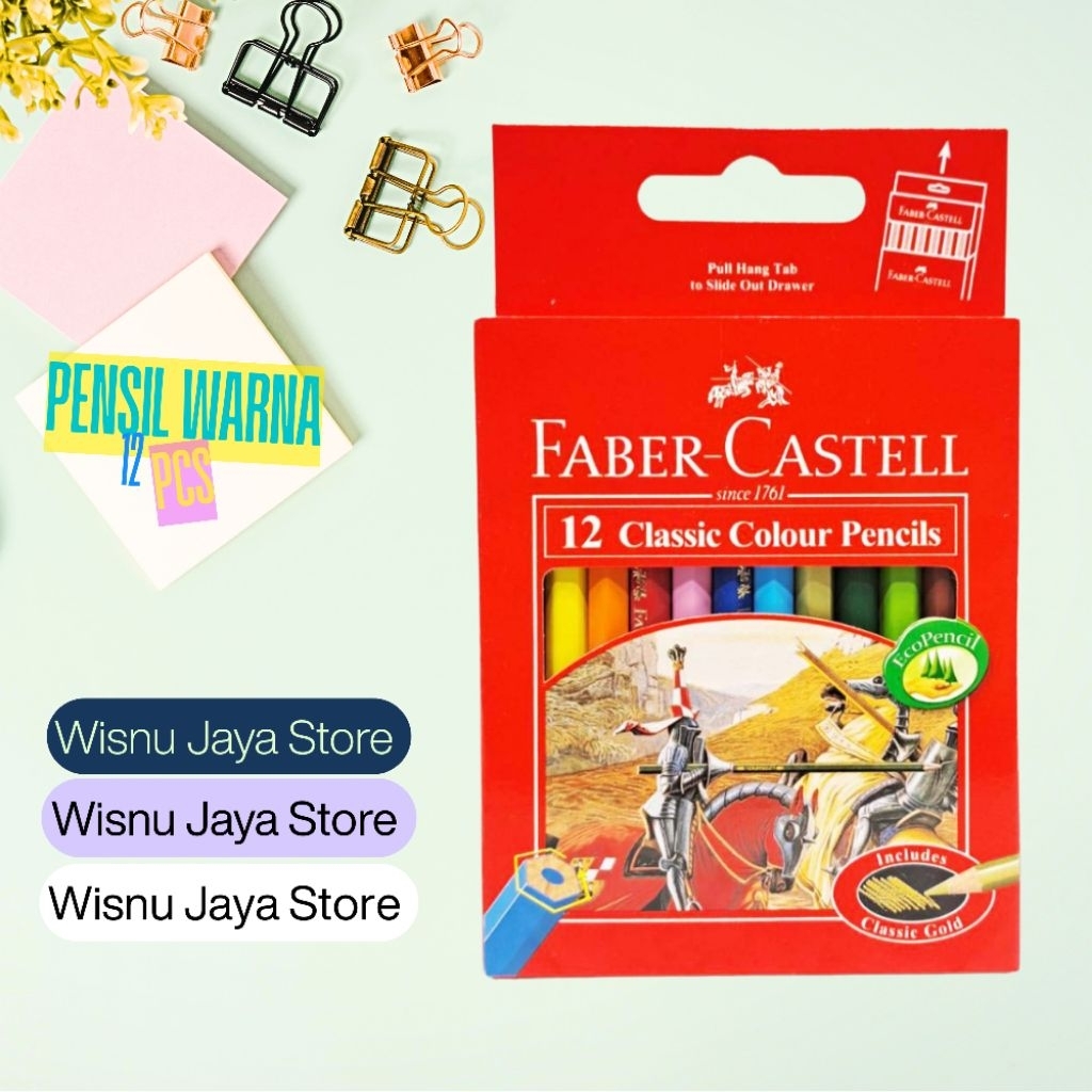 PENSIL WARNA FABER-CASTELL / PENSIL WARNA FABER CASTELL