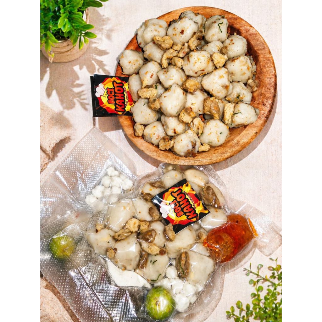 Baso Aci urat (cilok urat) cirawang