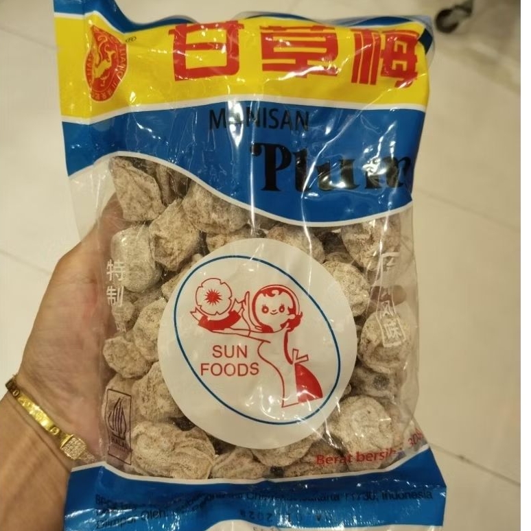 Manisan Plum San Foods Kiamboi Putih 300 gr - Surabaya