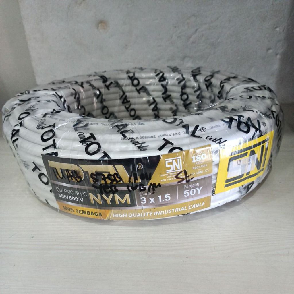 KABEL TOTAL 3X1,5 NYM METERAN