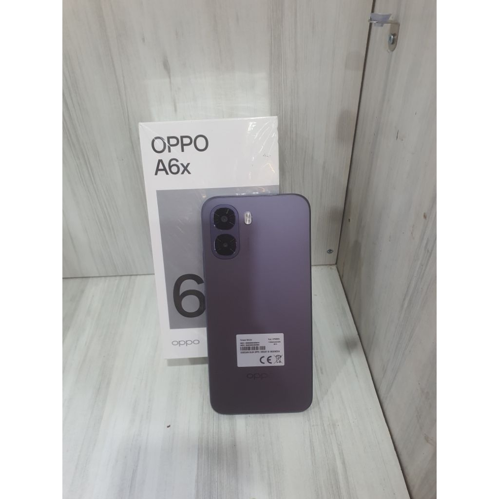 oppo a6x 4/128gb second garansi resmi