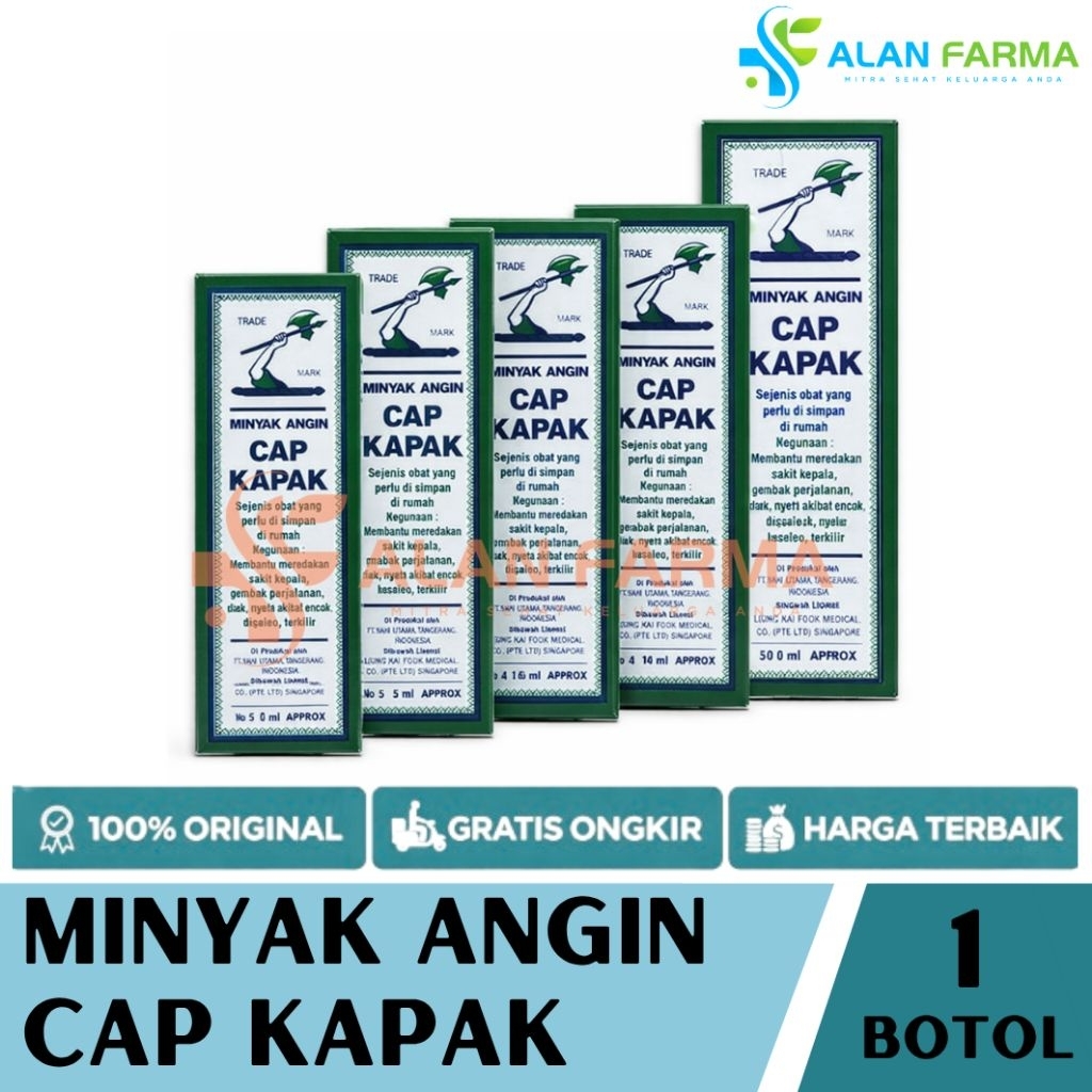 Minyak Angin Cap Kapak | Minyak Angin Kapak