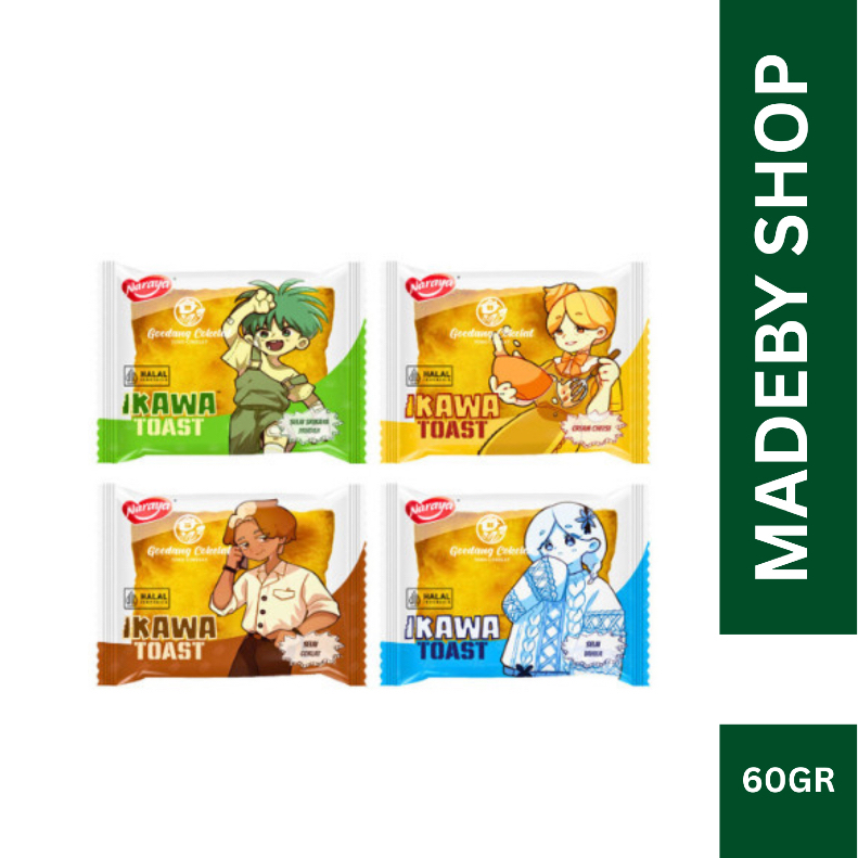 Roti Naraya Ikawa Toast Roti Isi 60 Gr