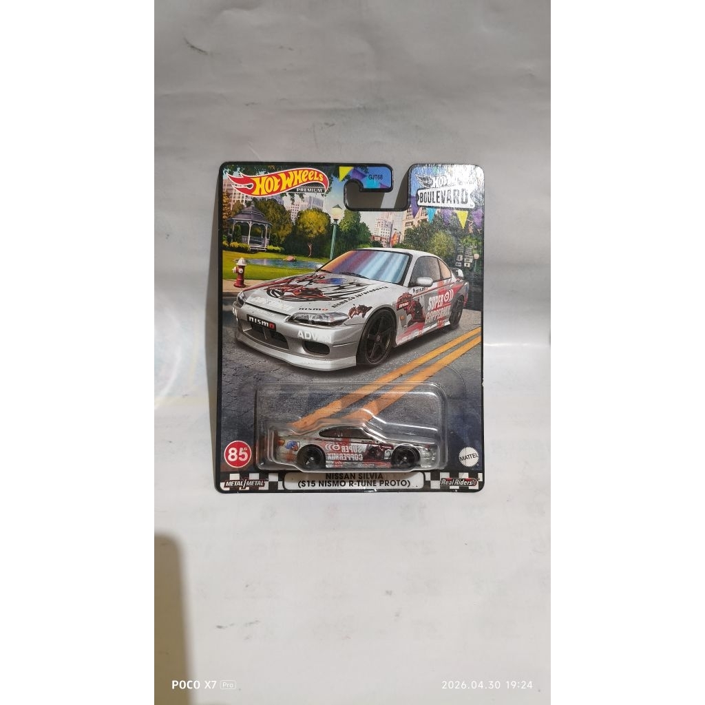 hotwheels premium nissan silvia s15