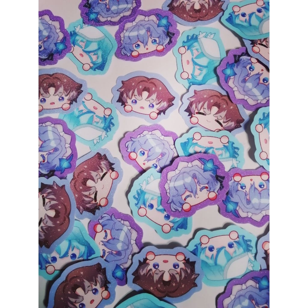 [Wuthering WAVES] SET OF 6 Sticker Cube Event Fanmade Wuwa Game