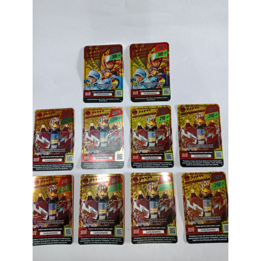 Kartu Emas Choki Choki Boboiboy | Kartu SR & AR Choki Choki Boboiboy | Monsta Galaxy Card X Choki Ch