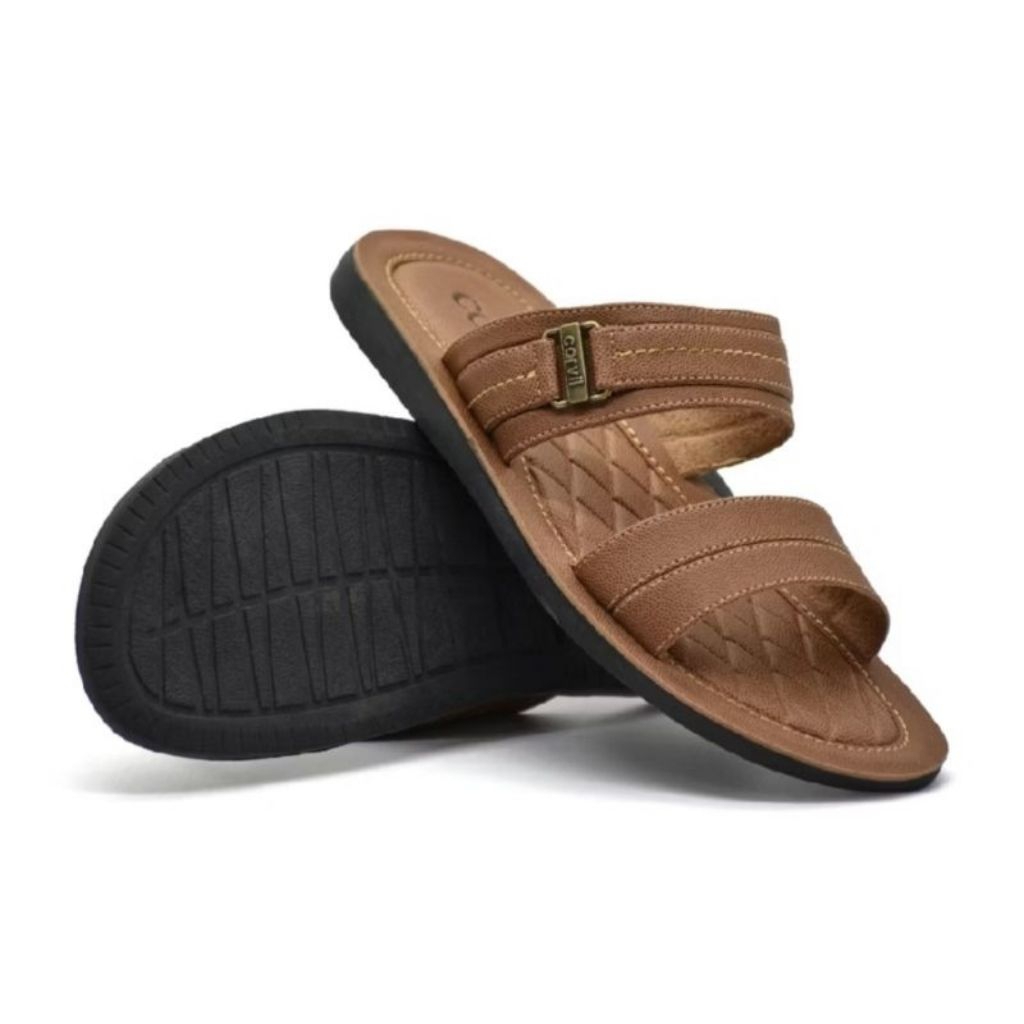 Sandal Carvil Pria Dewasa Sandal Slide Chano 02 M Casual