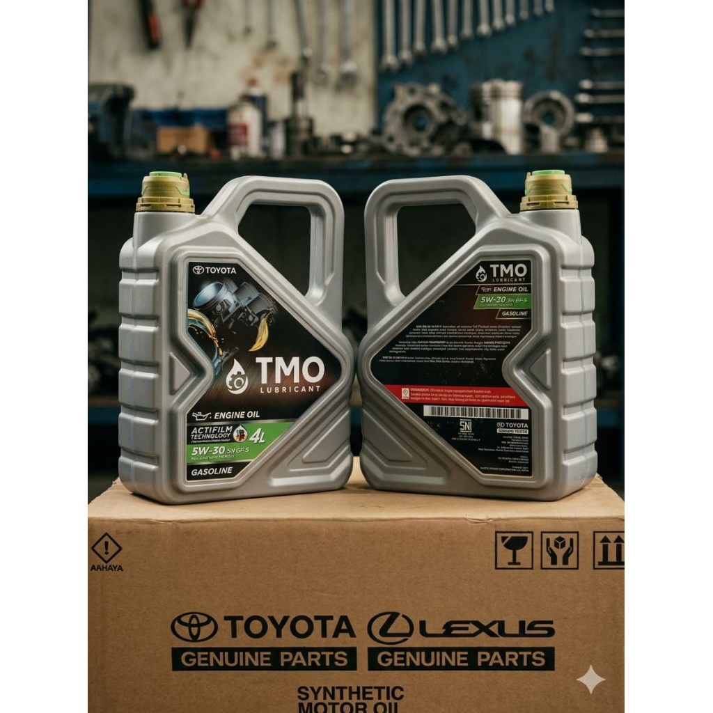 Oli Mesin Mobil TMO Sae 5W30 SN GF-5 isi 4 Liter Bensin Original Engine Oil