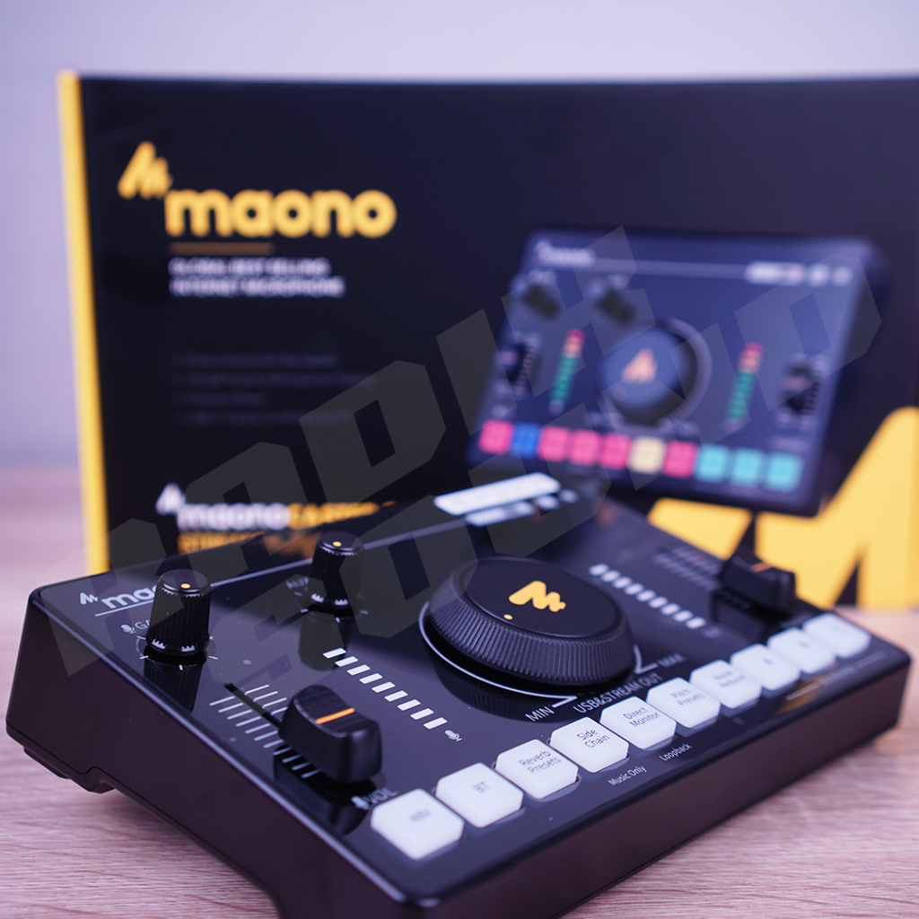 Maono AMC2 NEO Streaming Mixer  Live Streaming Podcast