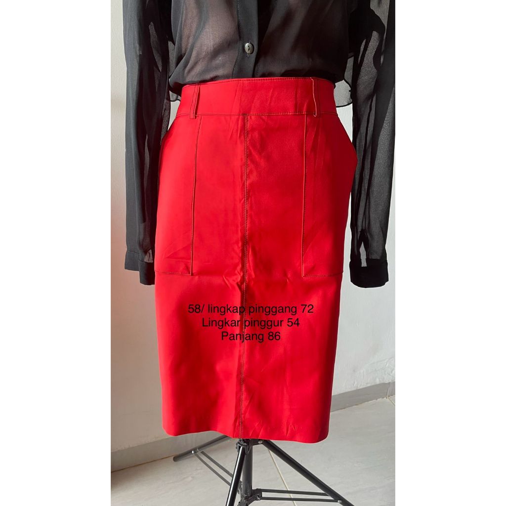 PRELOVED ROK SPAN WARNA PINK FANTA SPAN PREMIUM