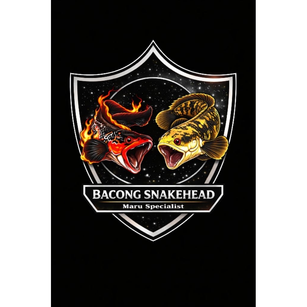 stiker channa red barito