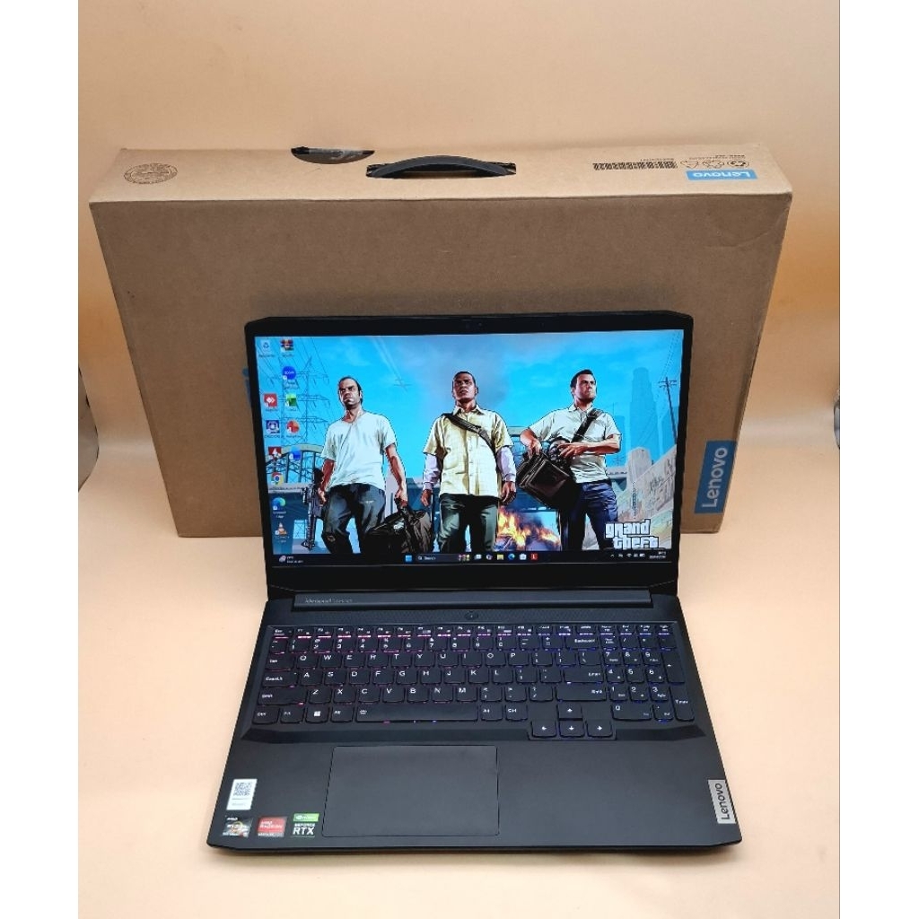 Laptop Lenovo Ideapad Gaming 3 Ryzen 5 5600H Rtx 3050 Ram 16 SSD 512