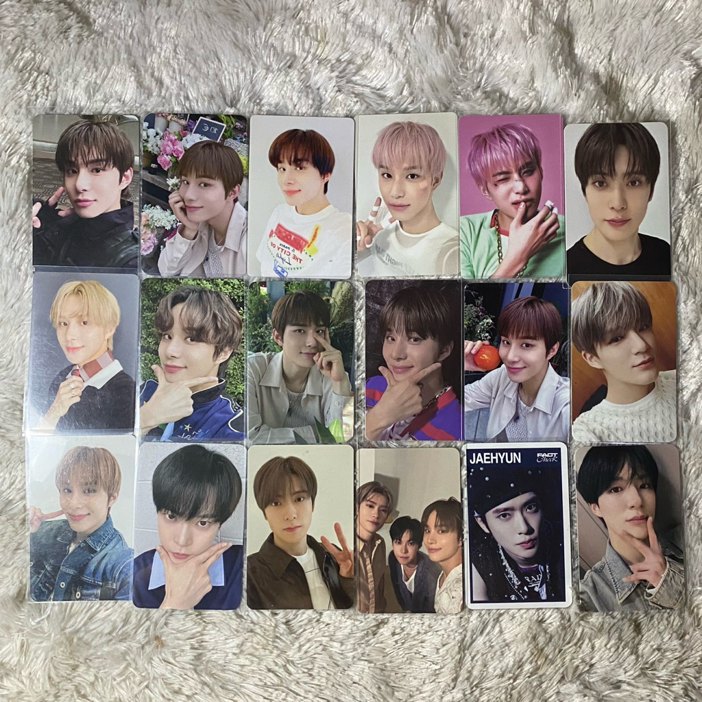 [CLEARANCE SALE] READY STOCK JENO DOYOUNG JUNGWOO JAEHYUN photocard pc poca ay-yo walk ver pob yes24
