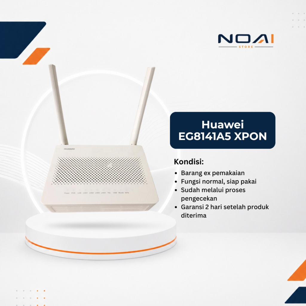 ONT Router Huawei EG8141A5 XPON [BEKAS]