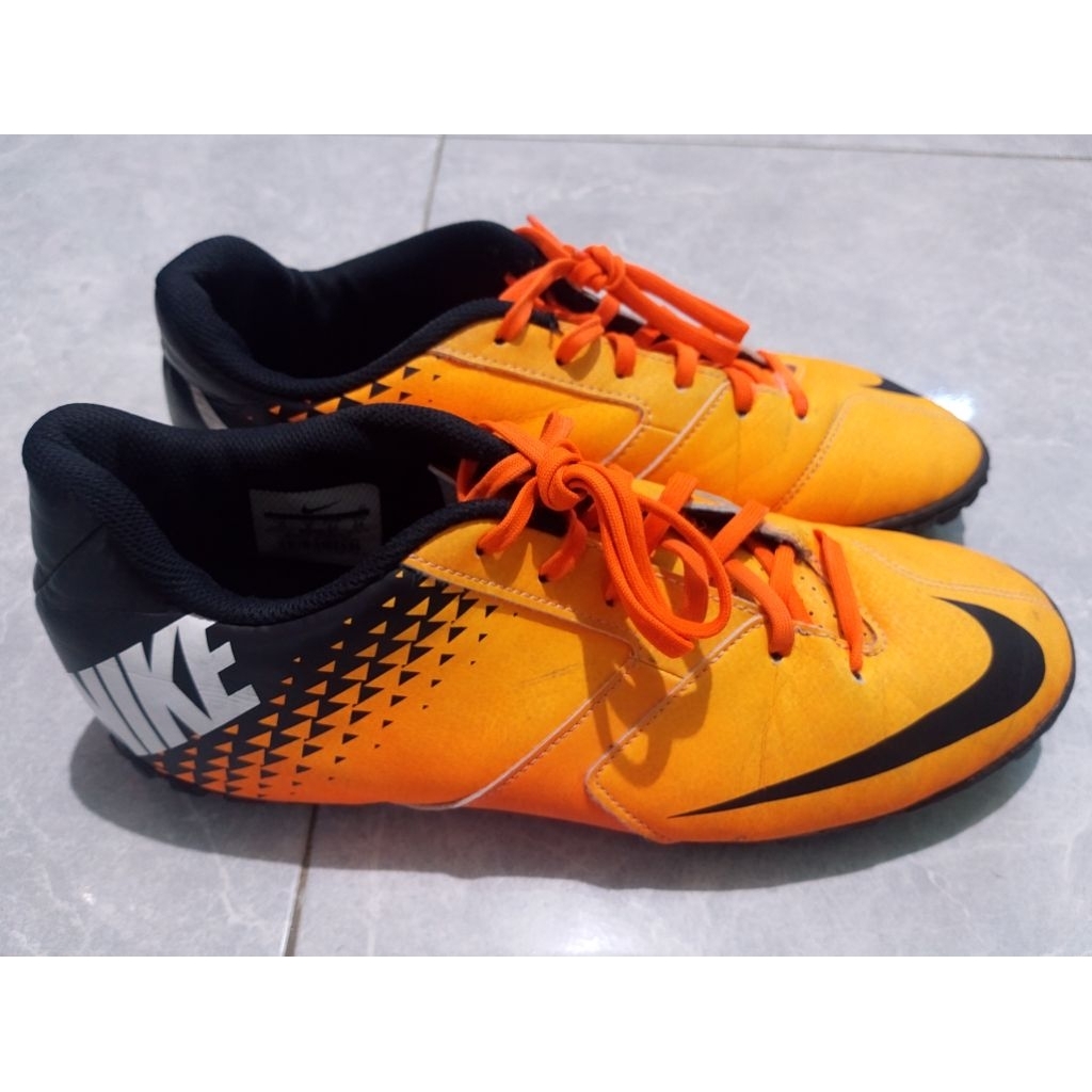 Sepatu Bola Minisoc Nike Bombax TF Turf Size 44 Insole 280 Second Ori