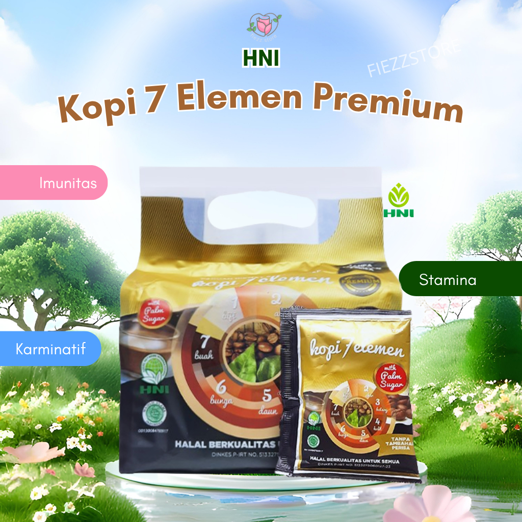 Kopi 7 Elemen Premium HNI HPAI Isi 10 Sachet