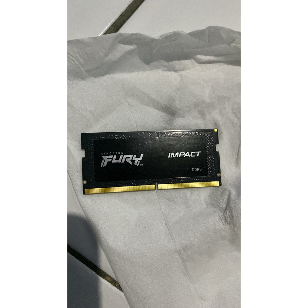 KINGSTON FURY IMPACT SODIMM 16GB DDR5 4800MHz CL38