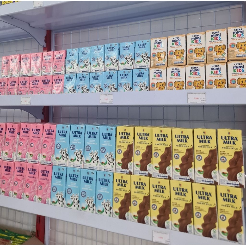 1Dus Susu UHT ultramilk Coklat 250ml