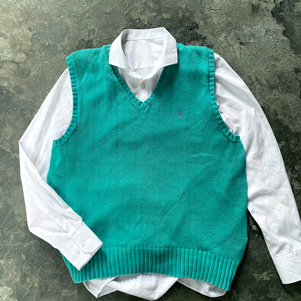 Polo Ralph Lauren Knit Vest scnd prlvd original Knit Sweater Vest Tosca Rompi Minimalist