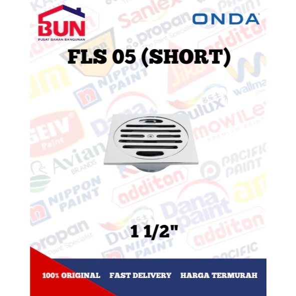 ONDA FLS 05 floor drain / saringan air kamar mandi