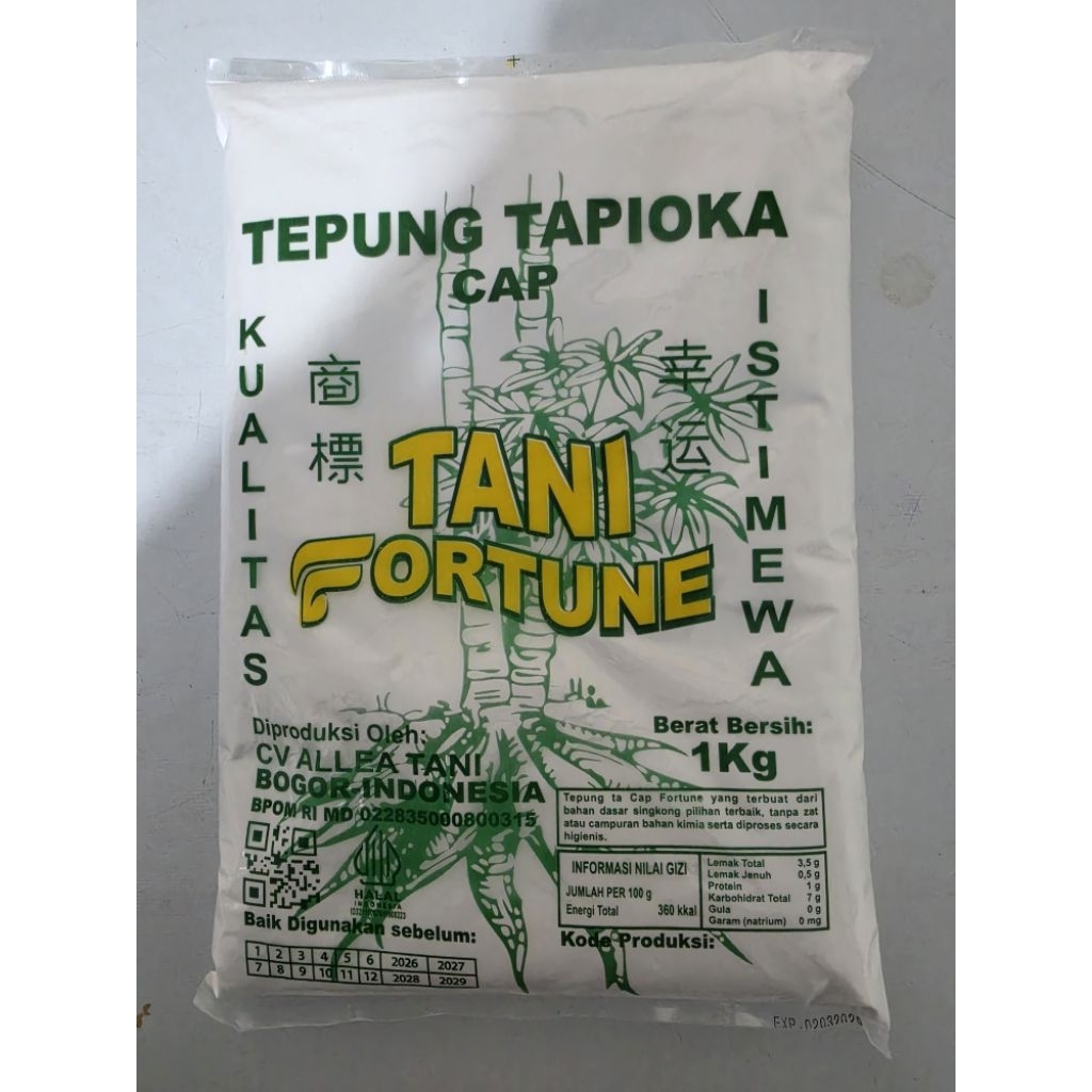 Tepung Tapioka | Sagu pak tani / sagu / sagu pak tani FORTUNE