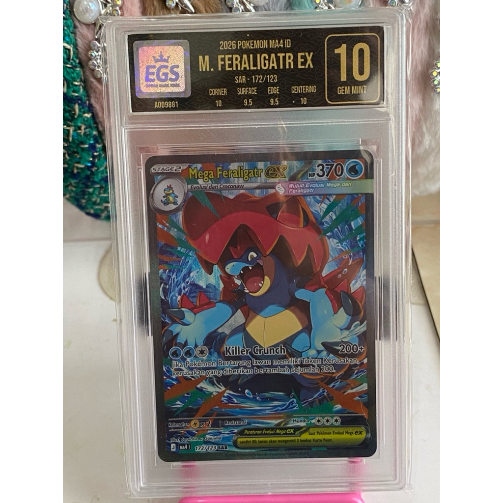 SLAB EGS 10 Pokemon TCG ORIGINAL