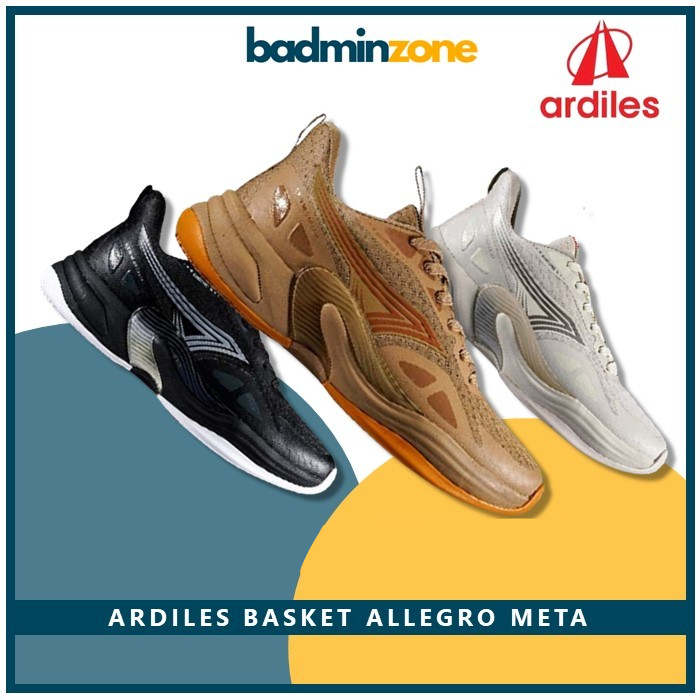 Sepatu Basket Ardiles Allegro Meta Sepatu Ardiles Basketball Olahraga Basket Pria Wanita