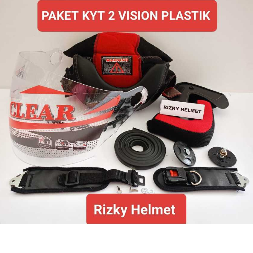 PAKET SPAREPART HELM KYT KYOTO, KYT DJMARU, KYT GALAXY SLIDE, KYT DJ MARU, KYT ROMEO, KYT X ROCKET, 
