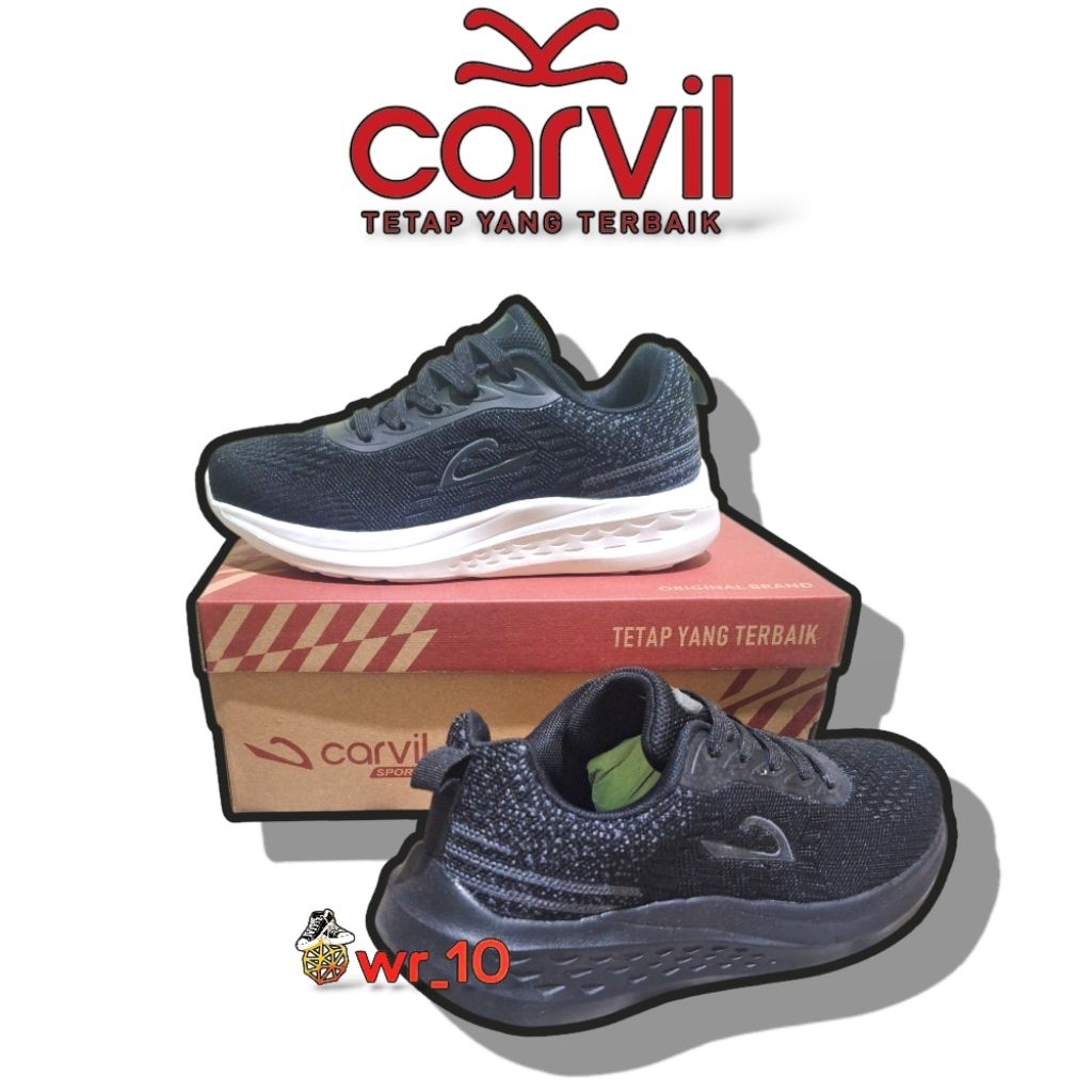 SEPATU SPORT CARVIL PRIA NAVY 39-44 TERBARU ORIGINAL