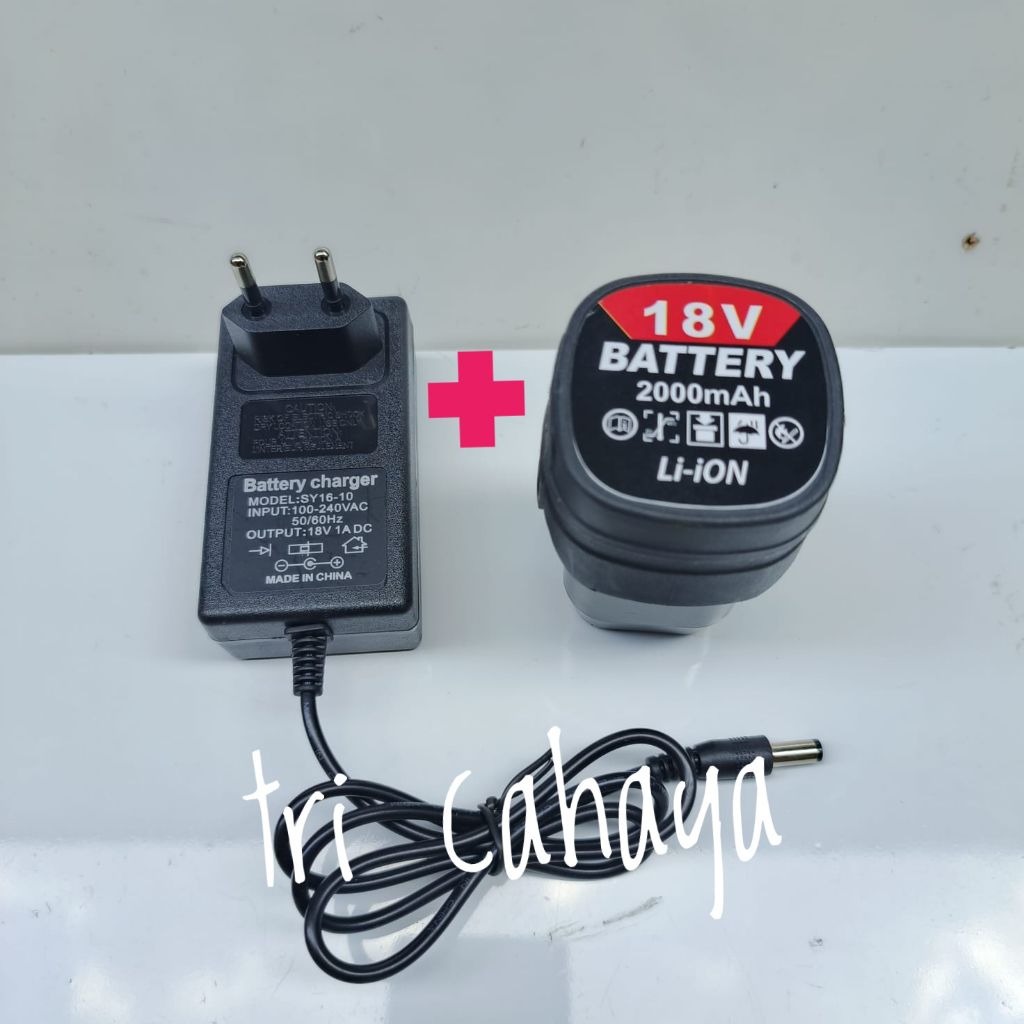 BATERAI BOR LUCID BATRE PENGGANTI BOR LUCID KEELAT BULTRAX 18 V