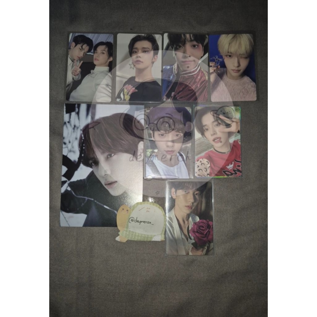 PHOTOCARD TXT OFFICIAL PC SOOBIN ROMANTIC PC SOOBIN SG2020, PC UNIT SOOBIN YEONJUN, PC SOOBIN LULLAB