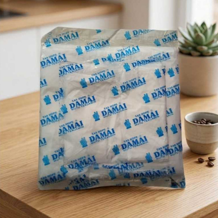 DAMAI PLASTIK TRANSPARAN UK 15 21 ISI -+ 40 Lbr