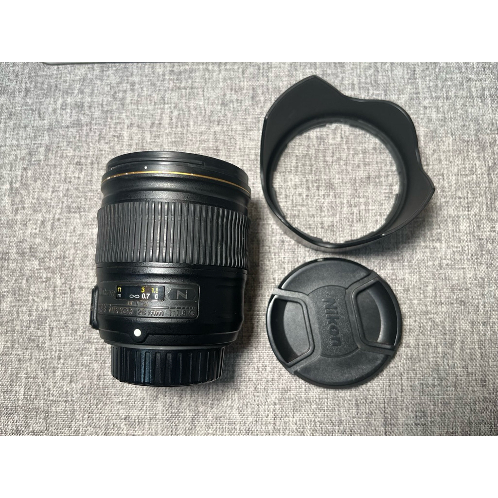 Lensa Nikon afs 28mm f1.8 Nano
