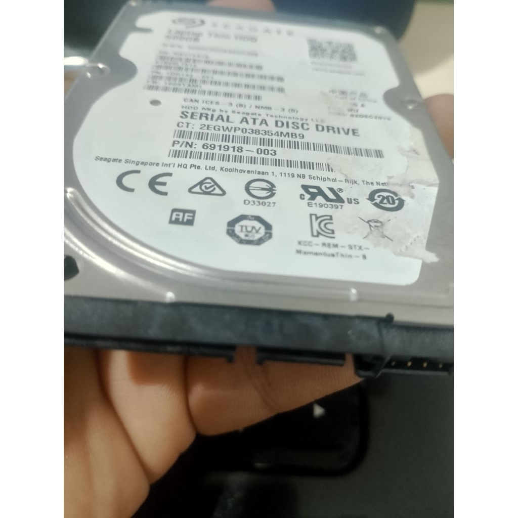 Harddisk Laptop Seagate 500 GB 2.5"
