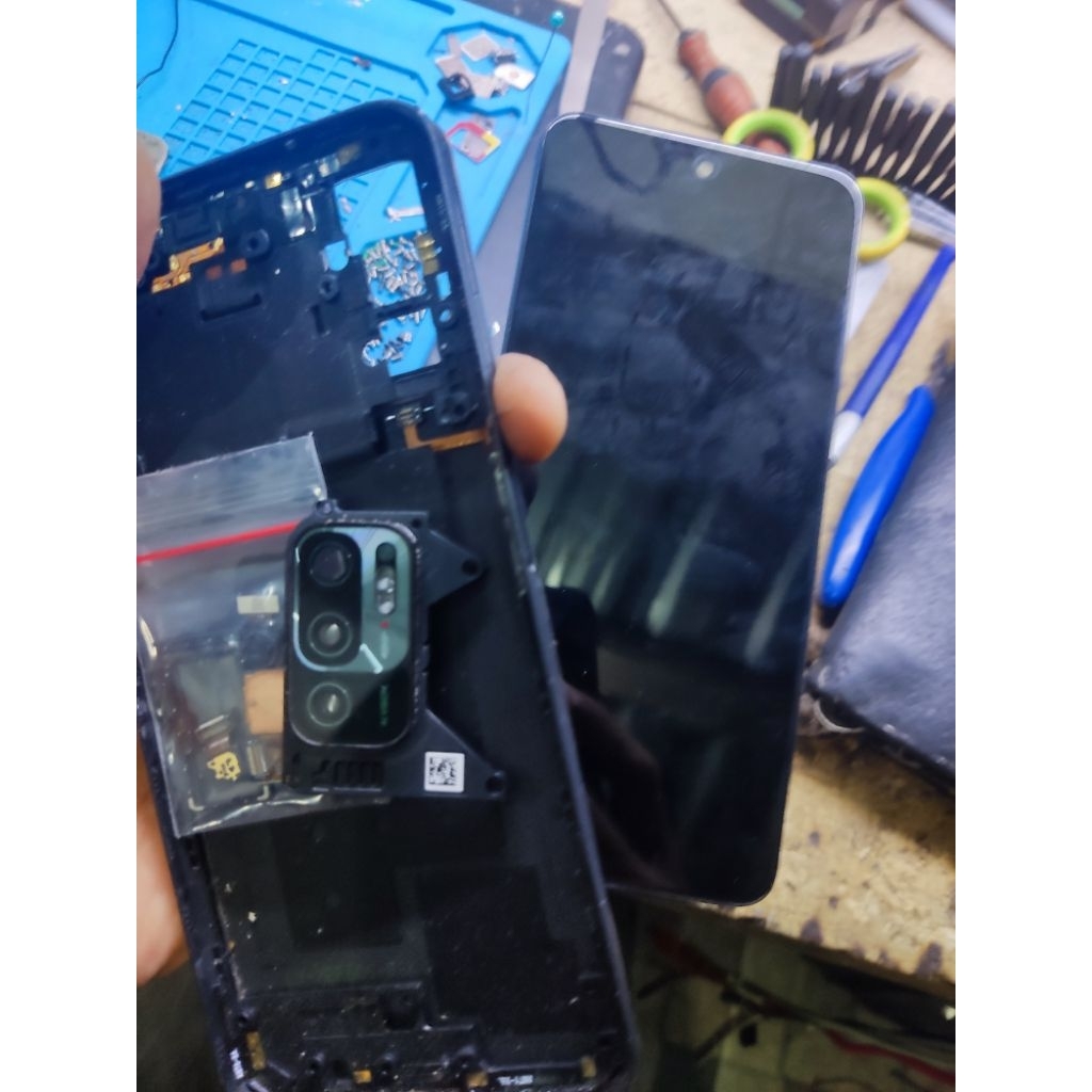 lcd copotan redmi not 10 5g