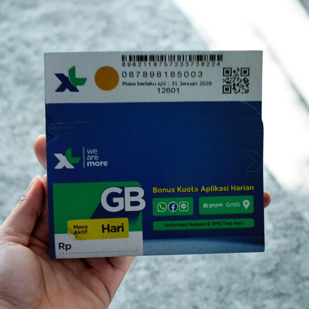 nomor cantik XL 878 9 818 5003 isi kuota 3gb jaringan 5G