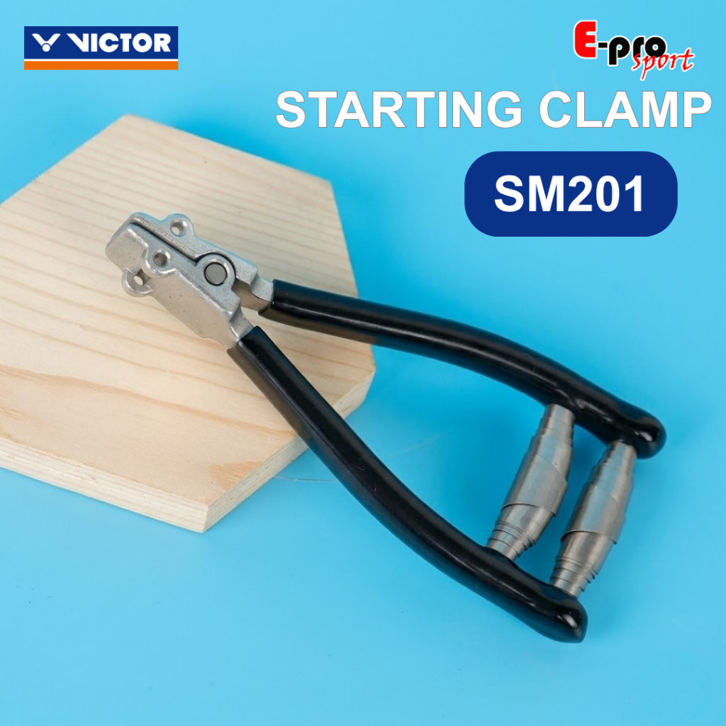 VICTOR SM201 / SM 201 / SM-201 Starting Clamp Badminton Tenis Alat Stringing Penjepit Senar Raket Pr