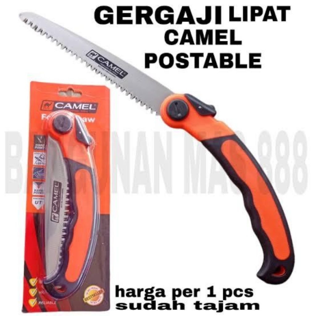 Gergaji Lipat Camel/ Gergaji kayu/ Gergaji dahan