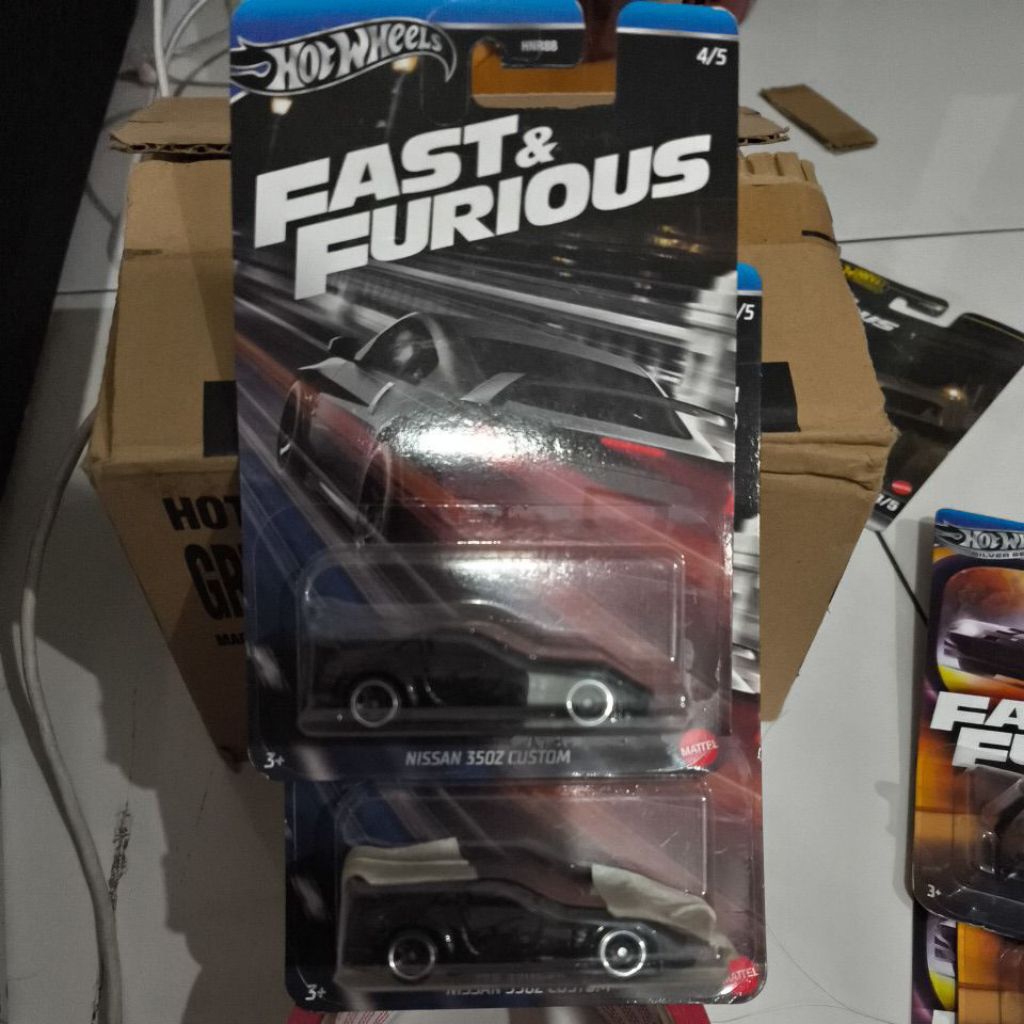 HOTWHEELS FAST AND FURIOUS NISSAN 350Z CUSTOM DK