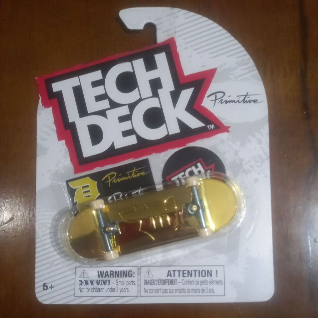 Tech Deck - Primitive Gold Rare