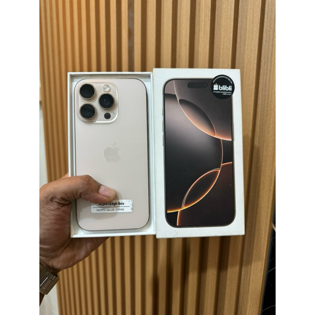 iphone 16 pro 128gb ibox second