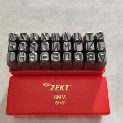ZEKI KETOK HURUF 8MM.