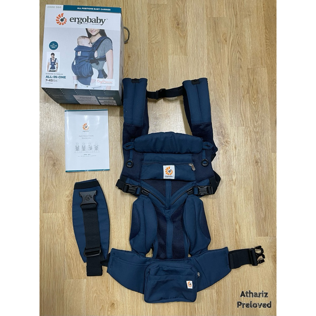 Preloved ERGOBABY OMNI 360 Cool Airmesh ORI