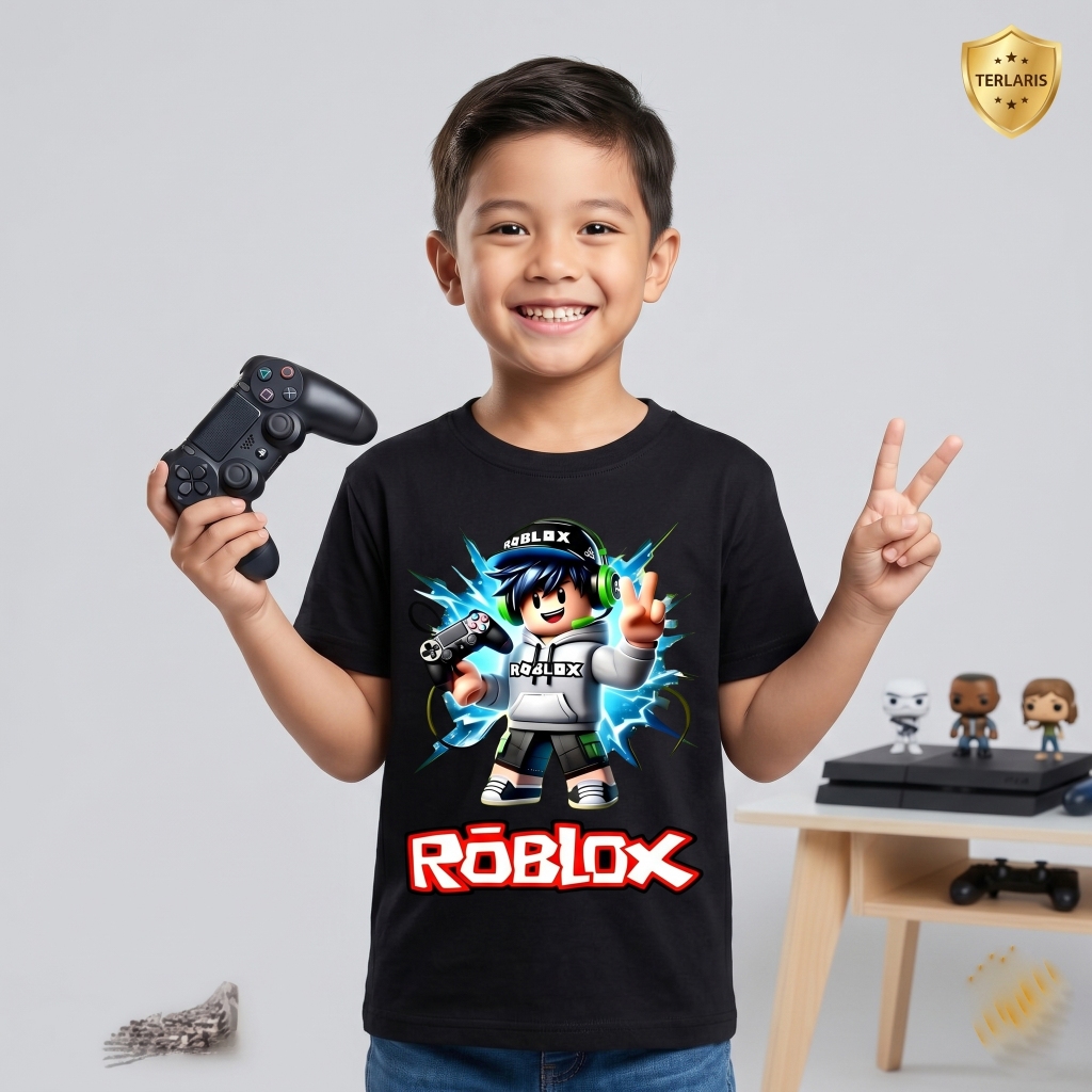 Kaos Anak Roblox Original Squad Roblox Terviral Anak Game Roblox